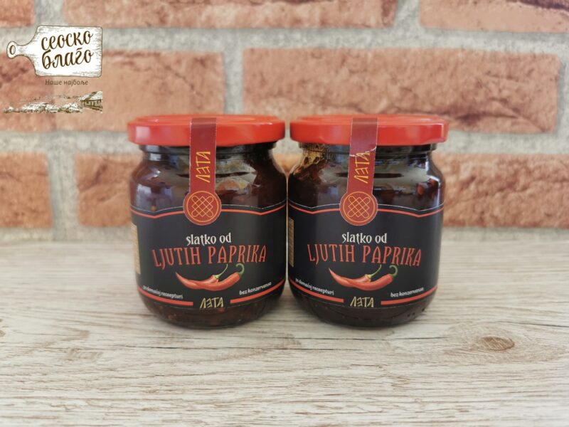 slatko od ljutih paprika