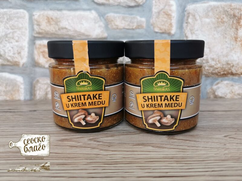 shiitake u krem medu