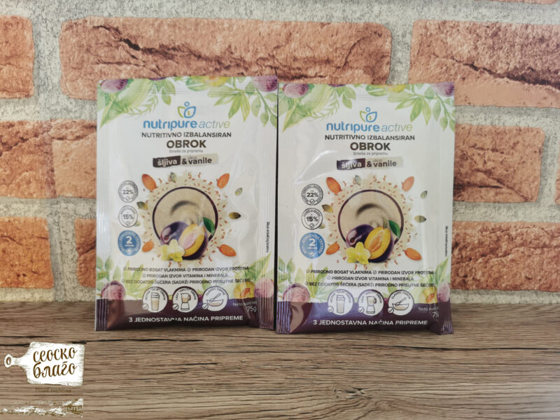 Nutripure active - šljiva i vanila