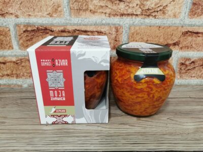 Ajvar cepkani 550g - moja zimnica