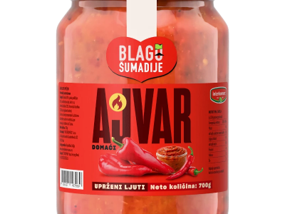 Ljuti ajvar od barene paprike