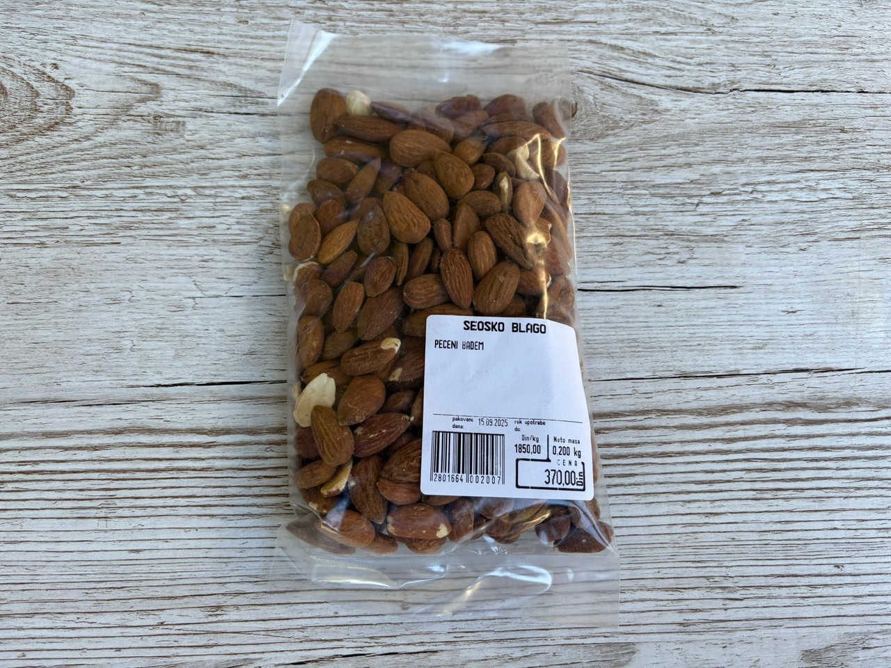 Badem pečeni Badem pečeni